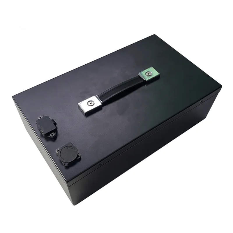 Hot selling metal case 90V 100Ah lithium ion battery rechargeable battery pack para sa electric forklift, sasakyan atbp-01 (1)