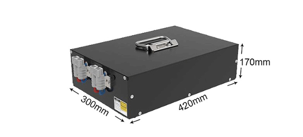 Литиево-желязо-фосфатна батерия 48V50AH AGV батерия-01 за автоматизирано управлявано превозно средство (5)