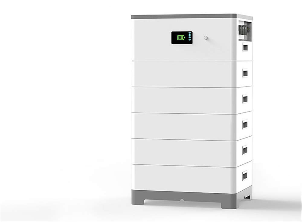 Подредена 2.4Kwh 10Kwh 15Kwh 20Kwh 48V и 51.2V соларна литиева батерия Lifepo4 Кабинет система за домашно съхранение на енергия-01 (1)